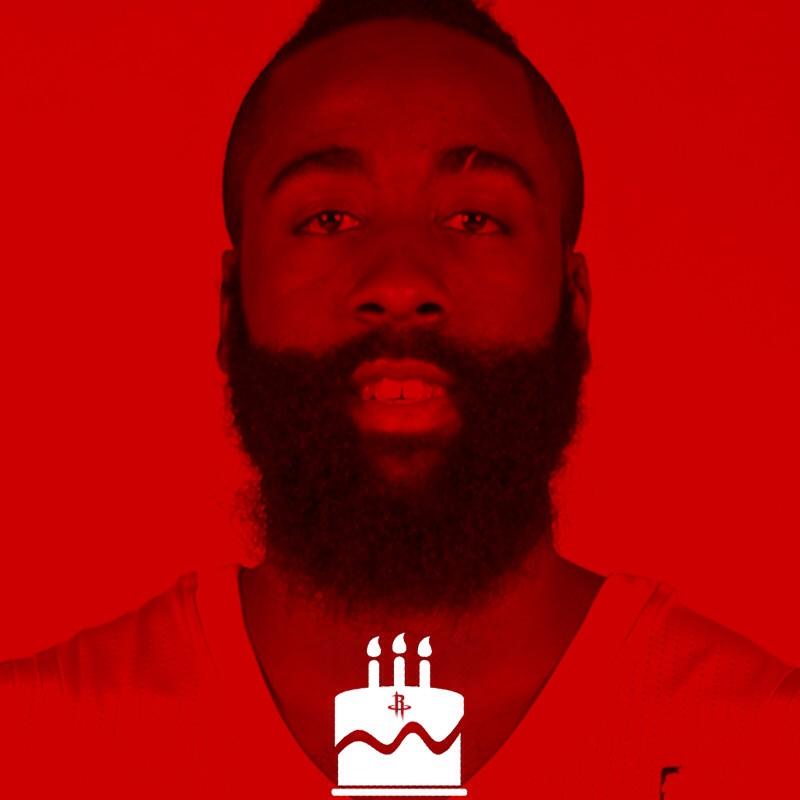 " Happy birthday  Happy Birthday James Harden!