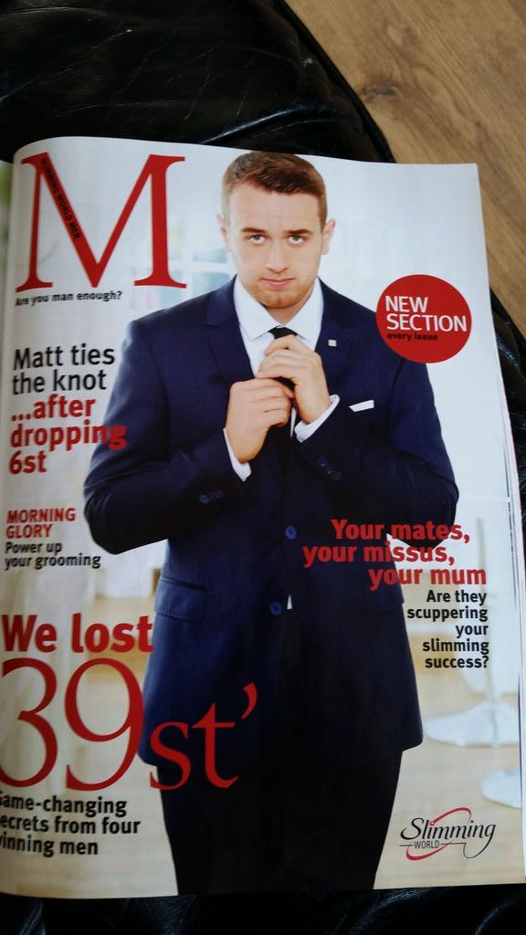 SWPaulN's tweet image. New @SlimmingWorld mag on sale this week in group, with new man section! #glasgow #arden #thornliebank #neilston