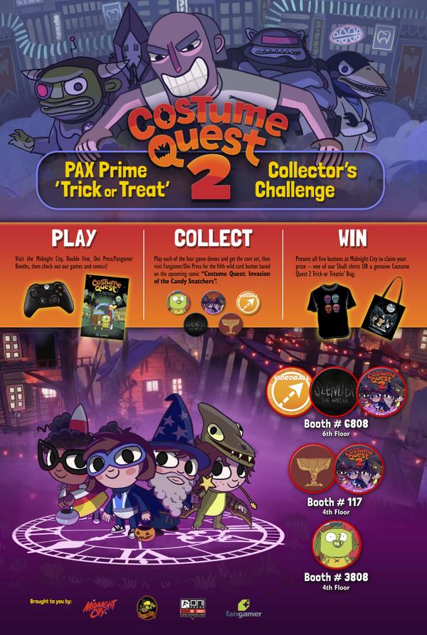 Midnight_City's tweet photo. We're heading to #PAXPrime2014 and we've teamed up with @DoubleFine to bring you some awesome exclusives! http://t.co/9h6VU8RtUD
