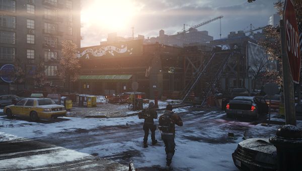 Ubisoft's tweet photo. #TheDivision is all about team spirit. Mention a friend you will stand beside. || http://t.co/QkER1I1Bct