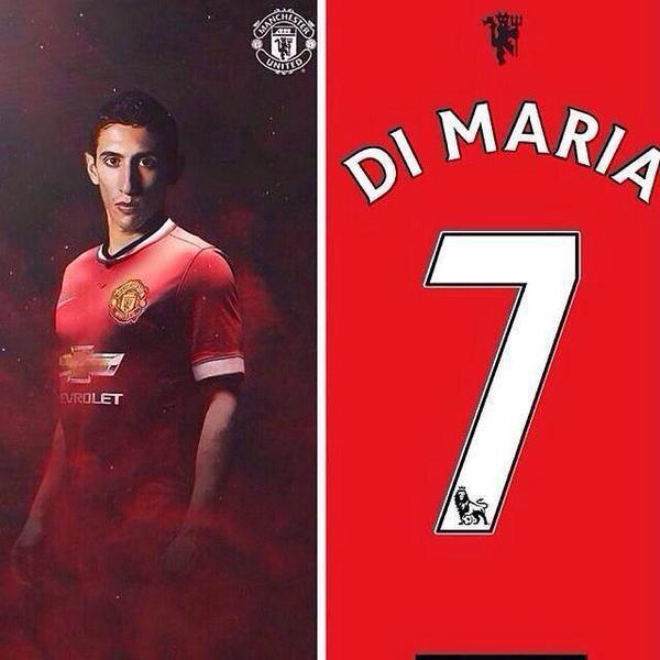 andrecp22's tweet photo. Monggooo"@UtdRedArmy: BREAKING: [SkySports] Angel Di Maria telah lulus tes medis di United. #MUFC http://t.co/4DJbOfKR60"