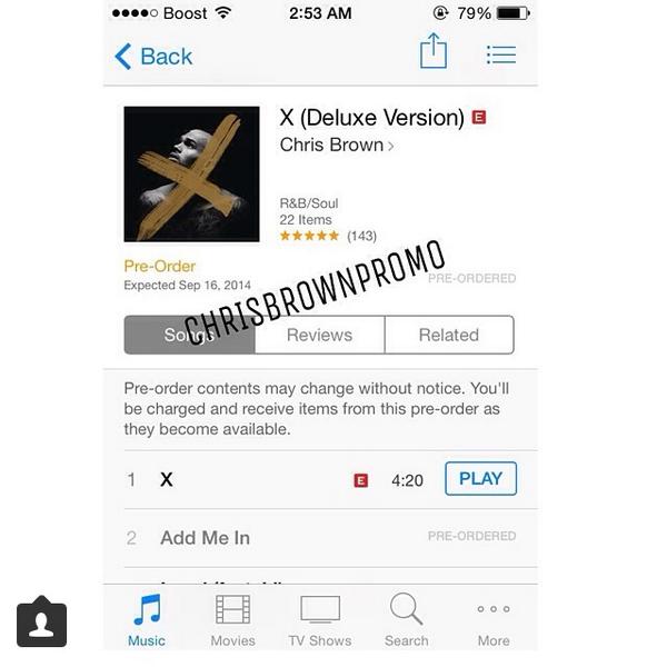 ChrisBrownPromo's tweet photo. @chrisbrown #XTheAlbum we're beyond Ready! 😎 #Greatness #SupportCB http://t.co/XCrAXO7C9s