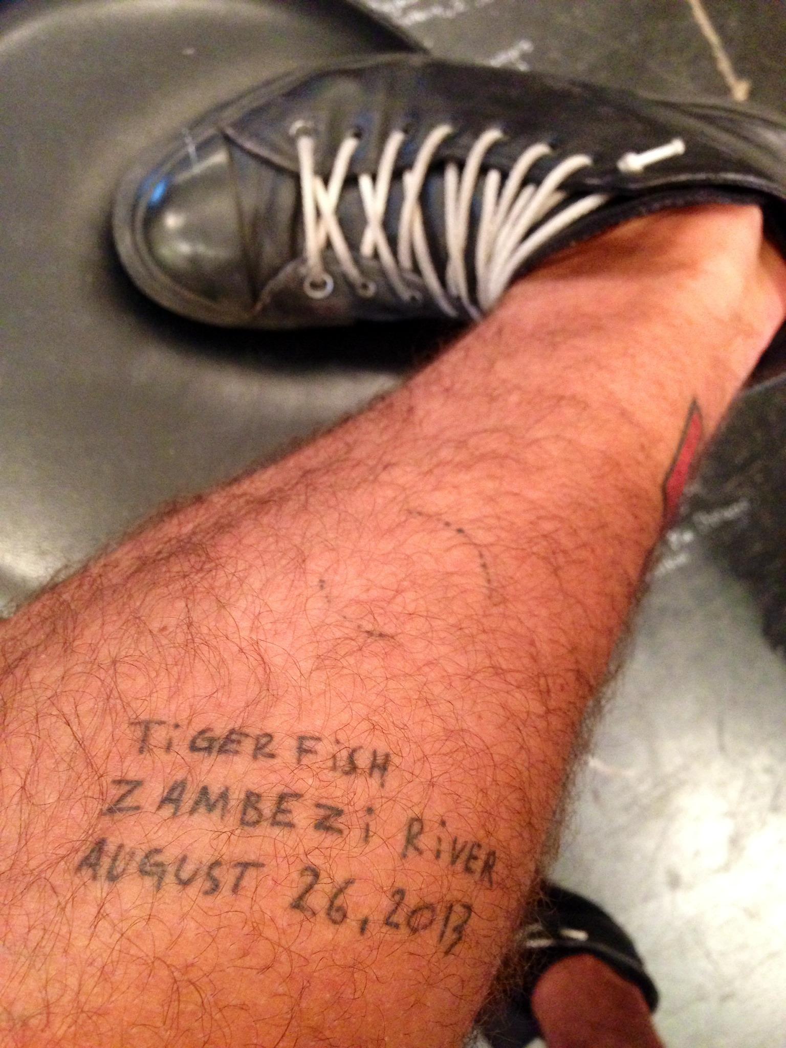 Casey Neistat on X: 1 year ago today I was bitten by a Tiger Fish while  swimming the Zambezi. see the video -    / X
