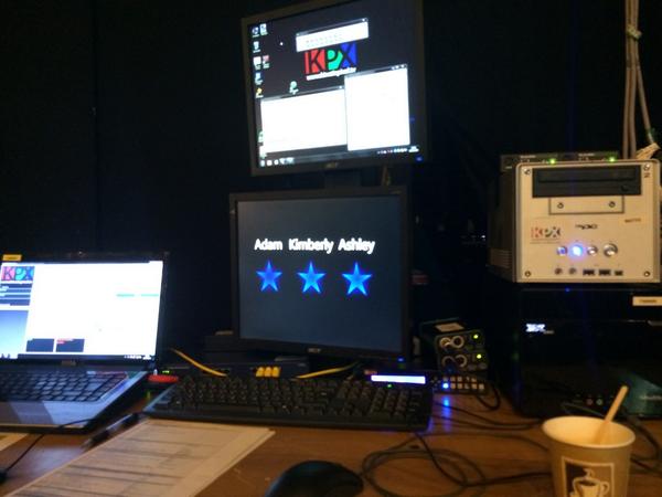 HPProductionLtd's tweet photo. Tech support for @KineticPixelGFX @ earls court ready for @sky1 @gottodancesky1 live tonight. http://t.co/HQXCtqvlDA