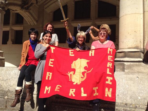 Merlinflag's tweet image. Hi flag friends! Hope you're all ok! I'm recovering from my trip to Pierrefonds with some great people &amp;amp; cosplayers