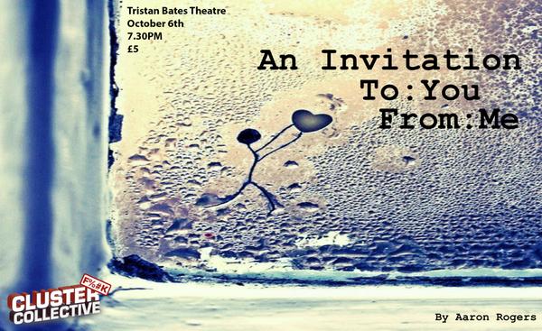 ClusterLDN's tweet image. Our first event will be a double bill of two brand new plays at the @TristanBates, 6th Oct, £5