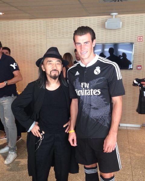 The man behind the Dragons! Thanks to Yohji Yamamoto for our new <a href="/adidasfootball/">adidas Football</a> third kit #wearitorfearit