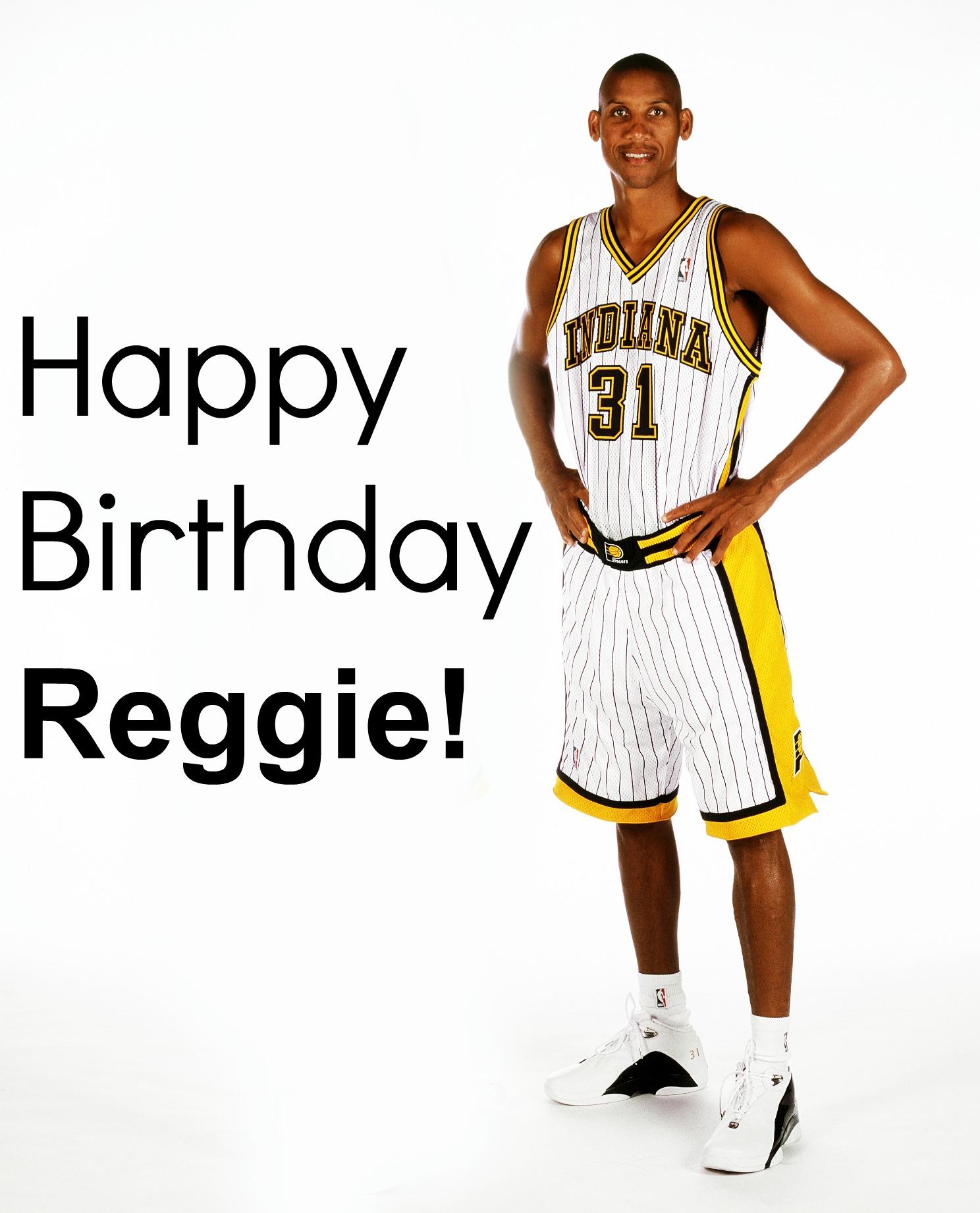 Join us in wishing Reggie Miller a Happy Birthday! 