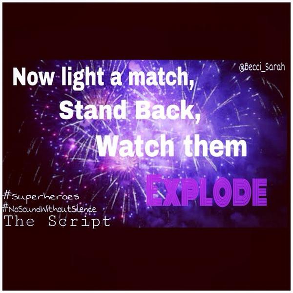 Becci_Sarah's tweet image. #Superheroes.. @thescript @TheScript_Danny