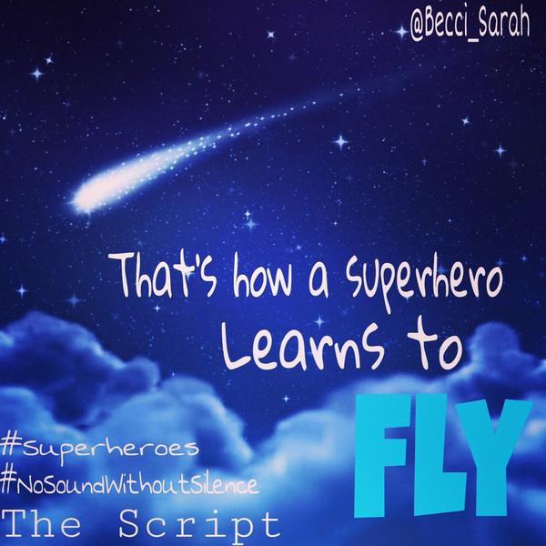 Becci_Sarah's tweet image. #Superheroes.. @thescript @TheScript_Danny
