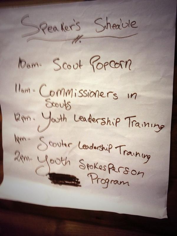 WPScoutingFair's tweet image. Today's keynote schedule!