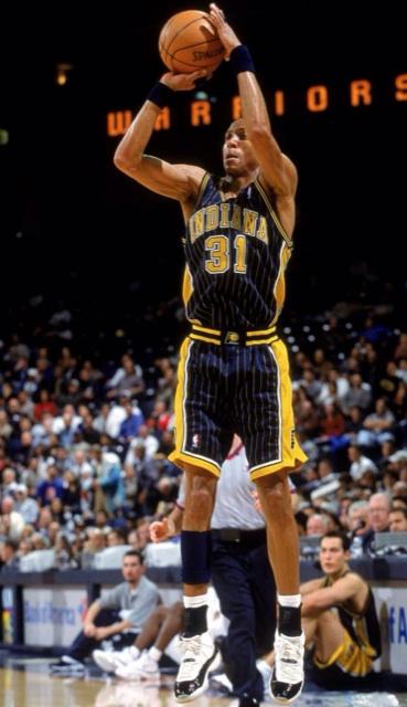 8/24- Happy 49th birthday Reggie Miller. The "Knick Killer" is one of only six members i...   