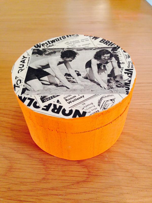 defunct2funk's tweet image. Upcycled 1950&apos;s magazines into cute wooden gift/jewellery boxes. #upcycling #iloves #sheffieldissuper