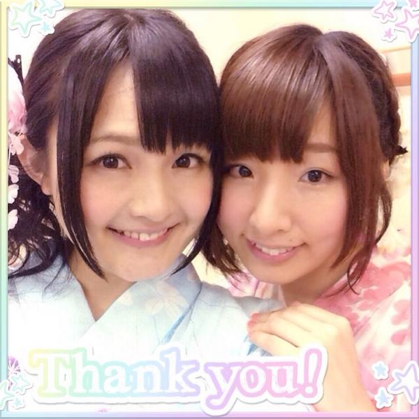 洲崎西 今日は養豚場ミーティング14 真夏の盛りガール Wow に来てくれてありがとうございました 午後の部の衣装は浴衣 あやっぺは本当に最高の相方だぁ 幸せ By西 洲崎西 養豚場ミーティング Http T Co Zdi7avhicr