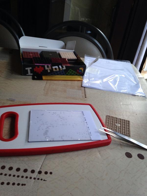 PokoCiindy's tweet photo. C'est parti !! #pixelhobby #MarcPinilla @suarezlegroupe http://t.co/5FE94END8V