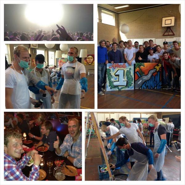 Fun team weekend with <a href="/KampongHeren1/">Kampong Heren 1</a> finished off with game v HGC ! Lots learned #graffiti #chupitos