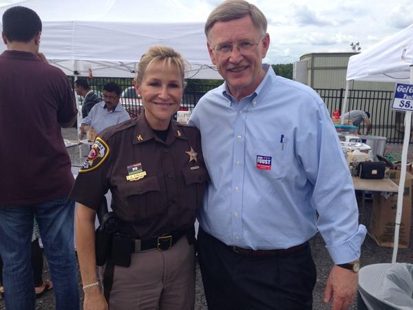 Ran into my good friend <a href="/SheriffKincaid/">Stacey Kincaid</a> at the Pakistan Independence Day Festival! #VA10 #Centreville