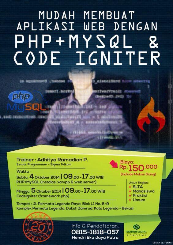 SentralKomm_IT's tweet photo. Open for public !! Be there ! http://t.co/QW19Bz4yNq