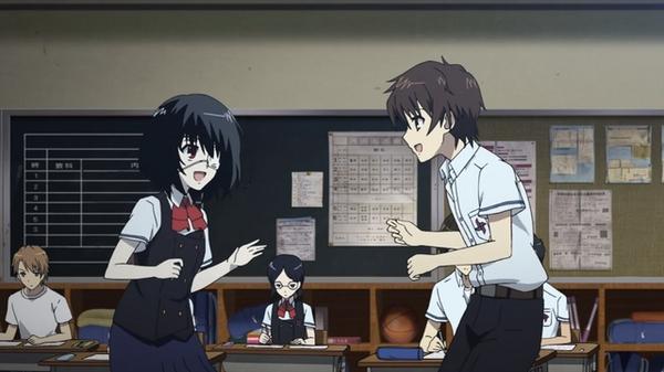 sinceplus's tweet image. Cena mais fofa de Another. 😍