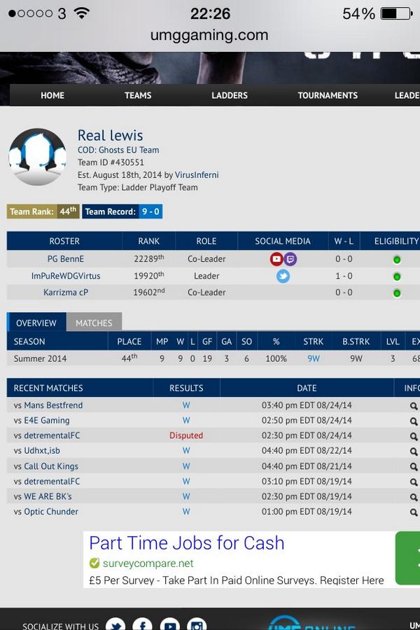 Paper_Gaming_'s tweet image. Team is 10-0 in UMG right now. The dispute is a win. :)