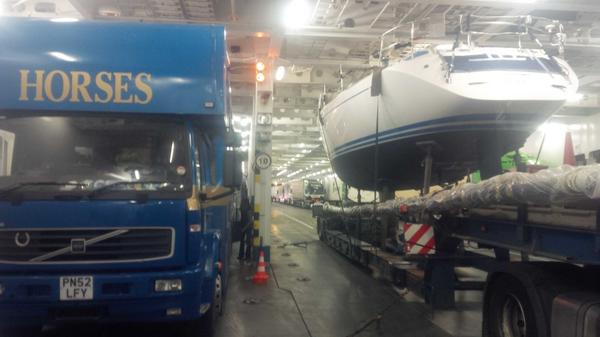 APeventing's tweet photo. Mmm....a boat in a boat...I like!! Hopefully Asih enjoys his sailing experience. http://t.co/wmCpQguKoW