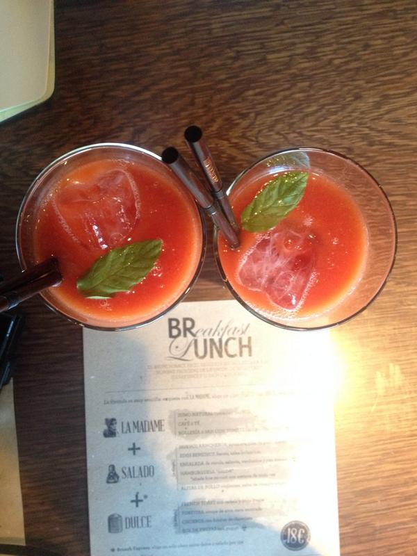tjodunn's tweet photo. Living large in #SanSebastian - #BloodyMary brunch. http://t.co/888KA2GMR2