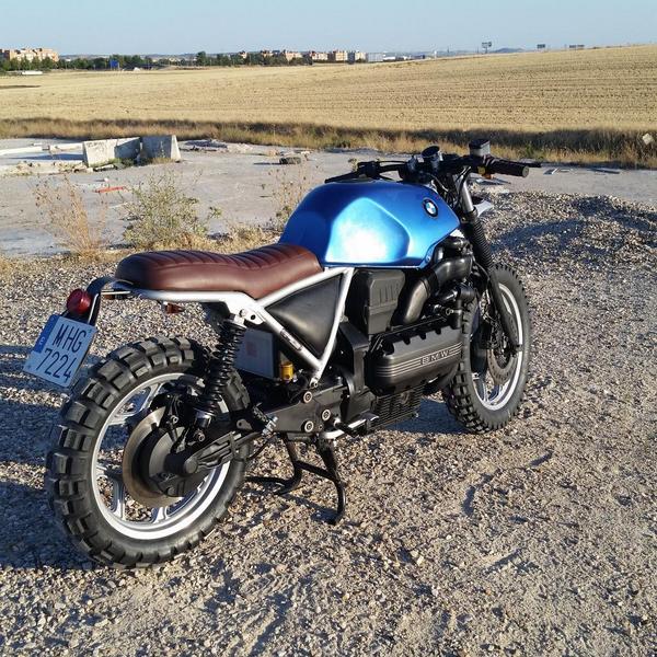 Cafe Racer Madrid Motorcycle 14 Bmw K100 Cafe Racer Madrid Bmw K100 Scrambler Cafe Racer Http T Co E5c5zrsotq