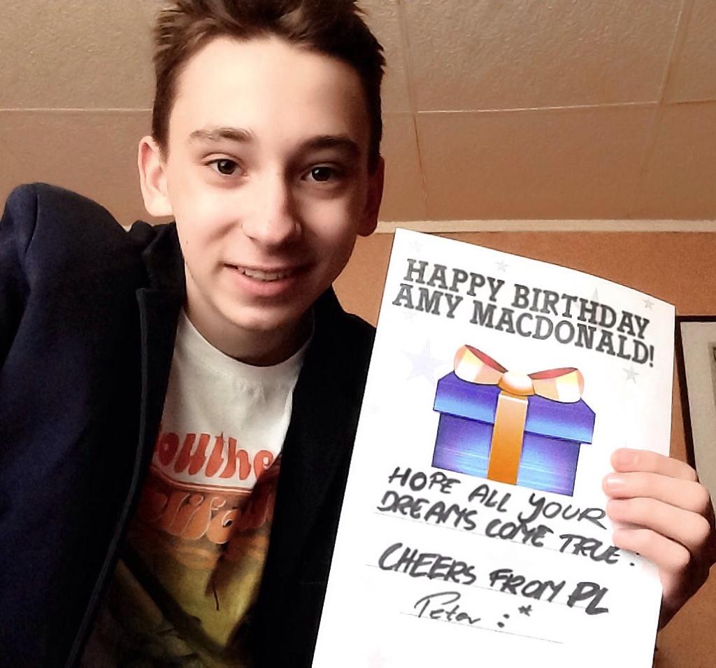 Happy Birthday To You! Happy Birthday To You!     :* 