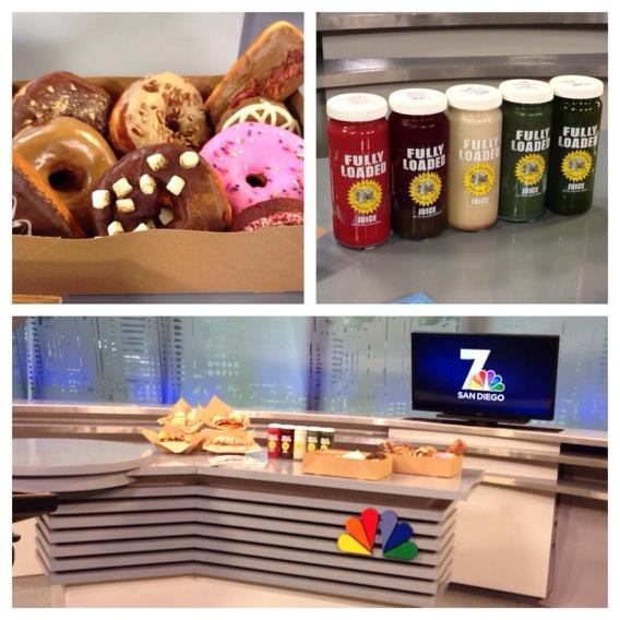 SprNtrlSandwich's tweet image. Donut Bar, Fully Loaded Smoothies, &amp;amp; SprNtrl @NBC San Diego. #nbcsandiego #bestofsd  #donutbar #fullyloadedsmoothies