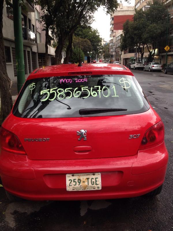 Jordytodelrio's tweet photo. Se vende Peugeot 307 Automático  Mod. 2004 a MUY BUEN PRECIO!!!!URGENTE @En_laDelValle @LaNapolesDF @sanjoseinsurgen http://t.co/6tQPTG8yGr