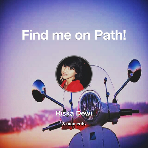 Find me on #Path now! Go to: path.com! #thepersonalnetwork