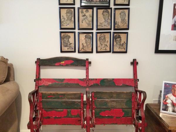 philschamps2008's tweet photo. Pick these Connie Mack seats recently thanks for the tip @philscollector Goes well with my 64 newspaper clippings. http://t.co/a5pRdH8htP