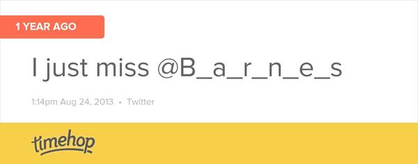 msdarcycarter's tweet photo. Exactly 1 year ago today! (via @timehop) http://t.co/5Ht3WniYp2 http://t.co/xvxGPCjcDL