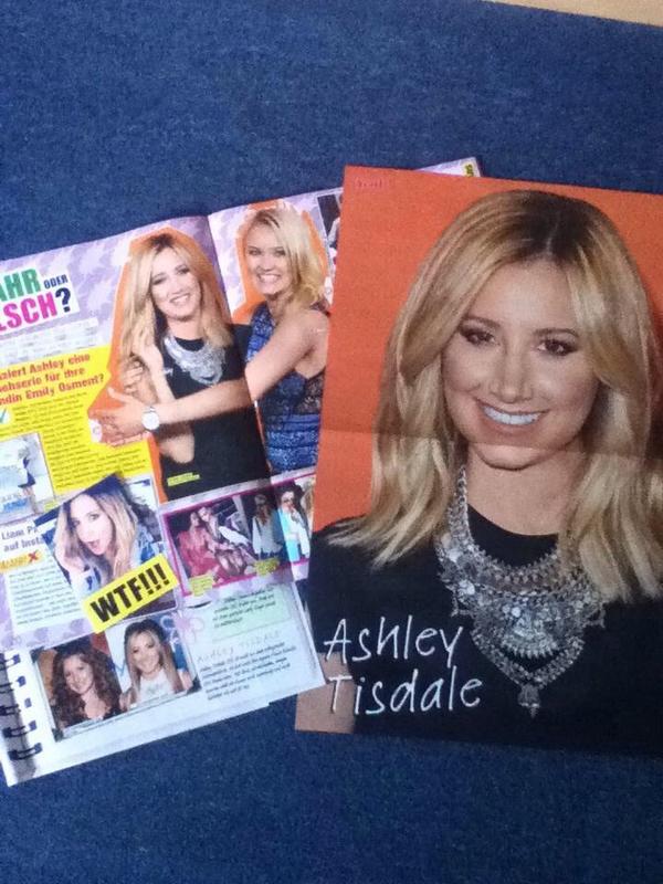 AshTisArabFans's tweet photo. اشلي في مجلة german 💕 . http://t.co/9oBP0pRiSk