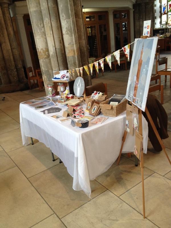 Morning everyone. I'm all set up <a href="/Bloomfest2014/">Bloomfest 2014</a> in <a href="/GrimsbyMinster/">Grimsby Minster</a> some great stuff here. Come along and say hi :-)