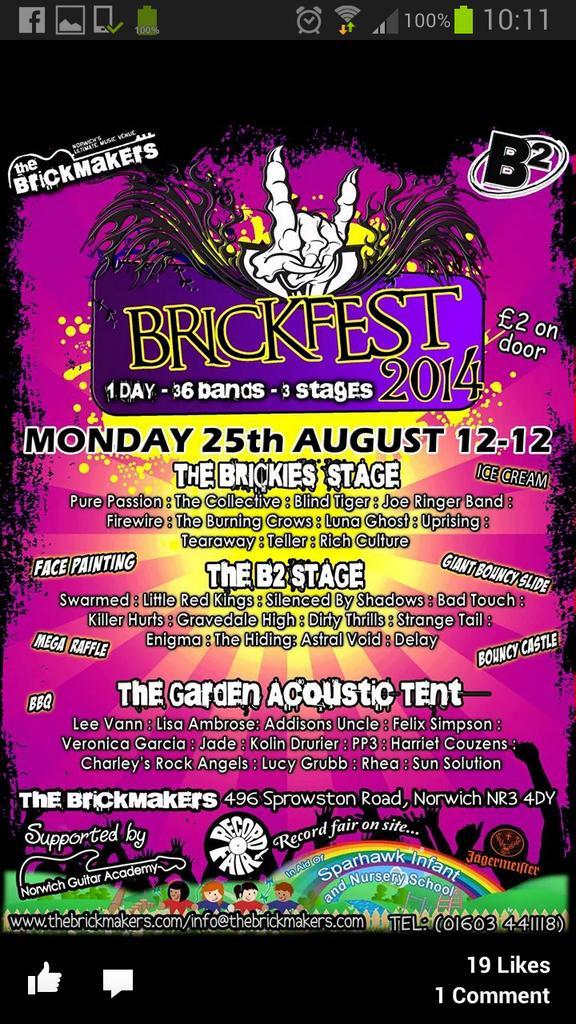 redflame100's tweet photo. Awesome day ahead @thebrickmakers #charleysrockangels http://t.co/ykWMrjncOp