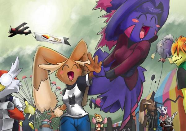 Smiling_Gengar's tweet image. Hey guys mind following my friends?! @Shiny_fluff24 and @Royal_Gardevoir