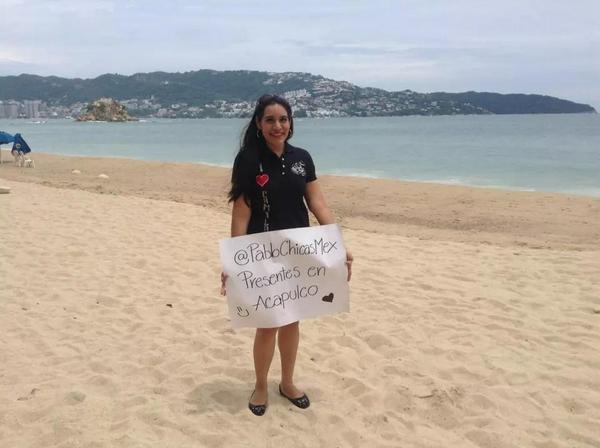 PabloChicasMex's tweet photo. De promoción en #Acapulco @bettyorganista con ansias locas de ver a nuestro @PabloCamila ♡ http://t.co/kRp0AIBjfP