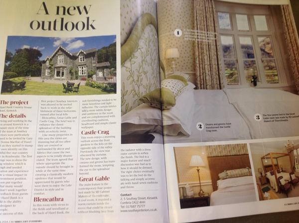 Hazel_Bank's tweet image. Nice piece in this months @CumbriaLifeMag #borrowdale #luxury #excitingchanges @LakeDistrictPR