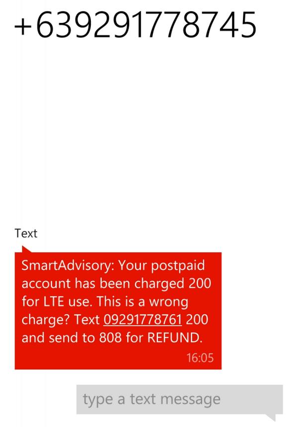 serjoshua's tweet image. bagong modus...ingat #pasaload