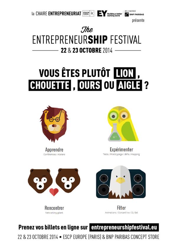 #EntrepreneurSHIPfest c'est un peu comme le zoo...RDV sur entrepreneurshipfestival.com pour prendre vos billets <a href="/frenchweb/">By.FW.MEDIA</a>