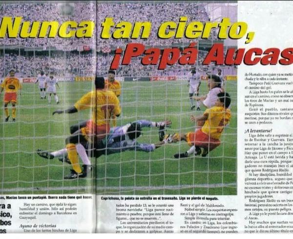 AucasdeQuito's tweet photo. Vuelve el Super Clásico entre #Aucas y #LDU para 2015? 
Todos los auquistas a hacer fuerza para que el IDOLO vuelva! http://t.co/lVeZ0B50hY