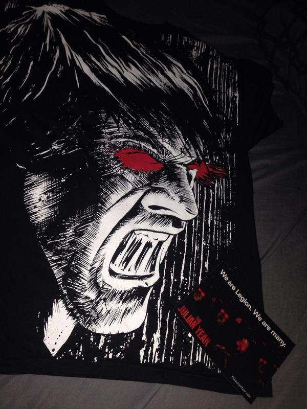 RayRay_Out's tweet image. Awesome t-shirt courtesy of @JulianYear #wearelegion @WizardWorld