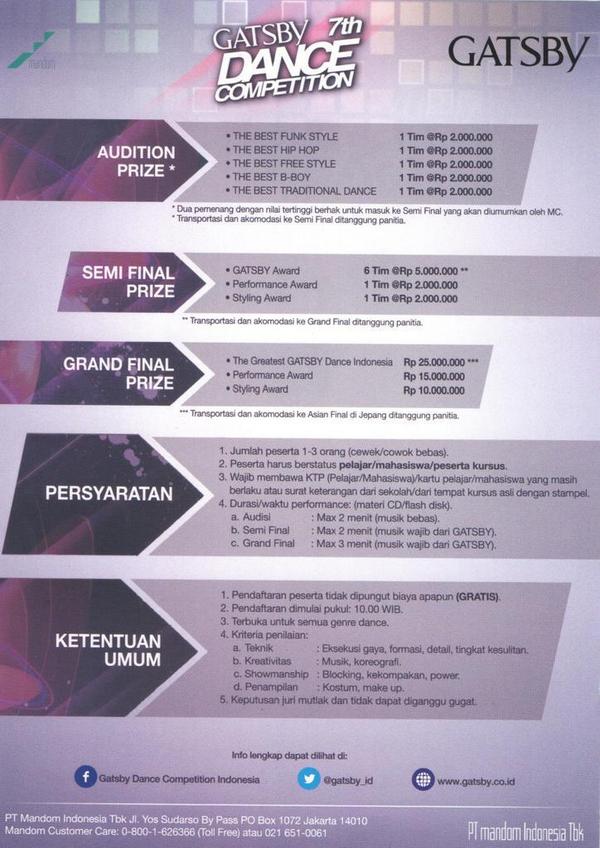 Walaupun kita squad baru, tapi kayanya ikut competition ini seru nih guys:G