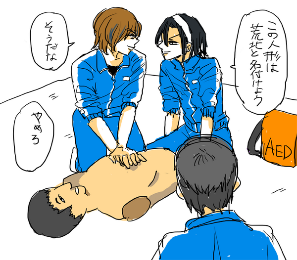 明日またAED講習なのだよ～～～ 