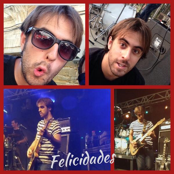 mixtoneband's tweet photo. Hoy es el cumple de nuestro gran guitarra @Sersgio Felicidades crack!! http://t.co/M1sOCvKQao