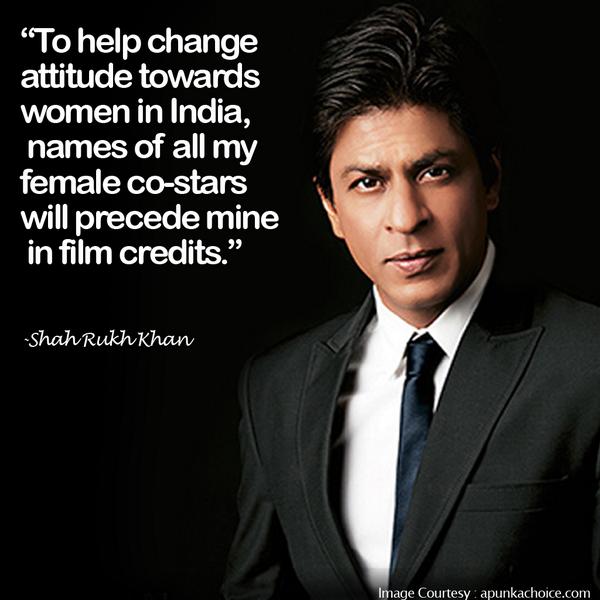 Image result for shahrukh women quote