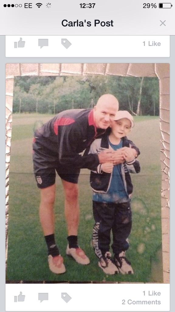 lukeyd1989's tweet image. David beckham made my cousins life before we lost him to his battle against cancer 10
Years ago x