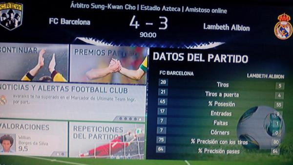 ComunityYT's tweet image. Hay partidos en los que por mucho que lo intentes el FIFA no está contigo...