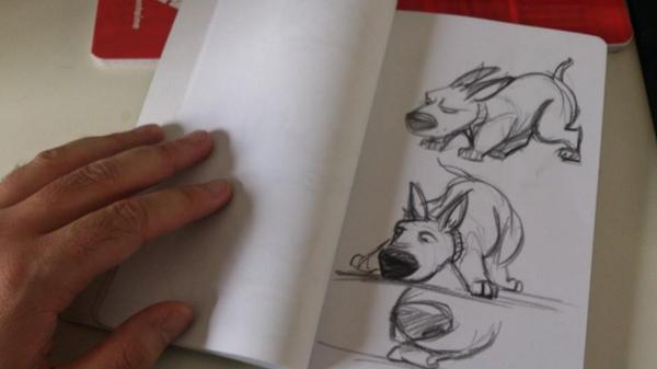 julienchery's tweet photo. at work with my sketchbook ! #atwork #lastationanimation #Paris #sketchbook http://t.co/6Mkh9QX2co